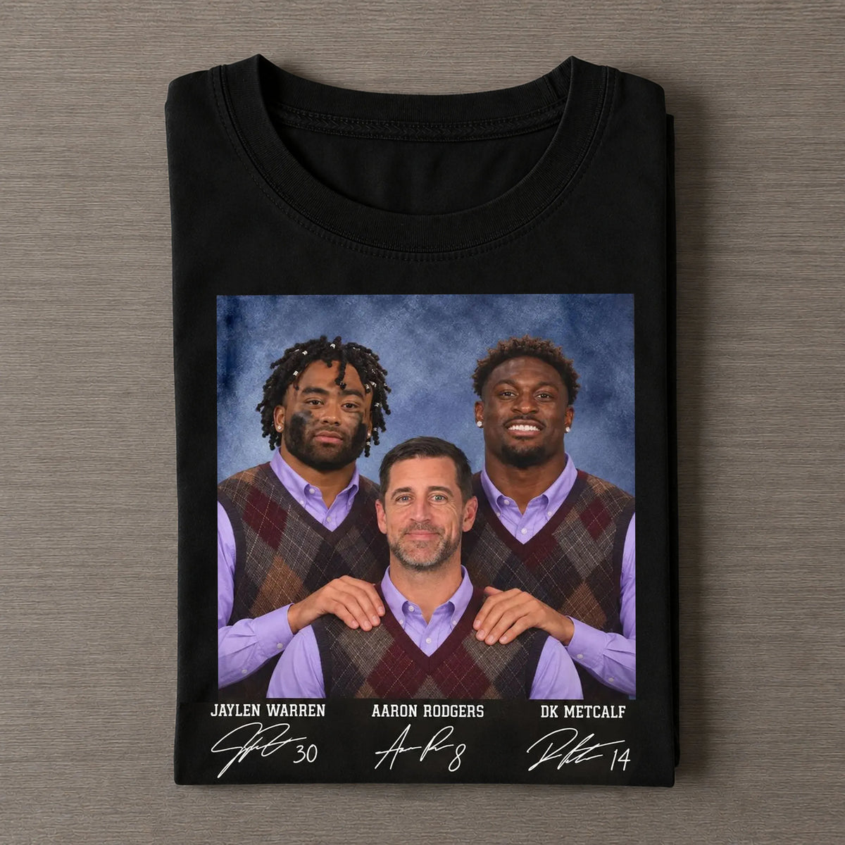 Funny AR & JW & DKM Step Brothers Steelers Football T-Shirt