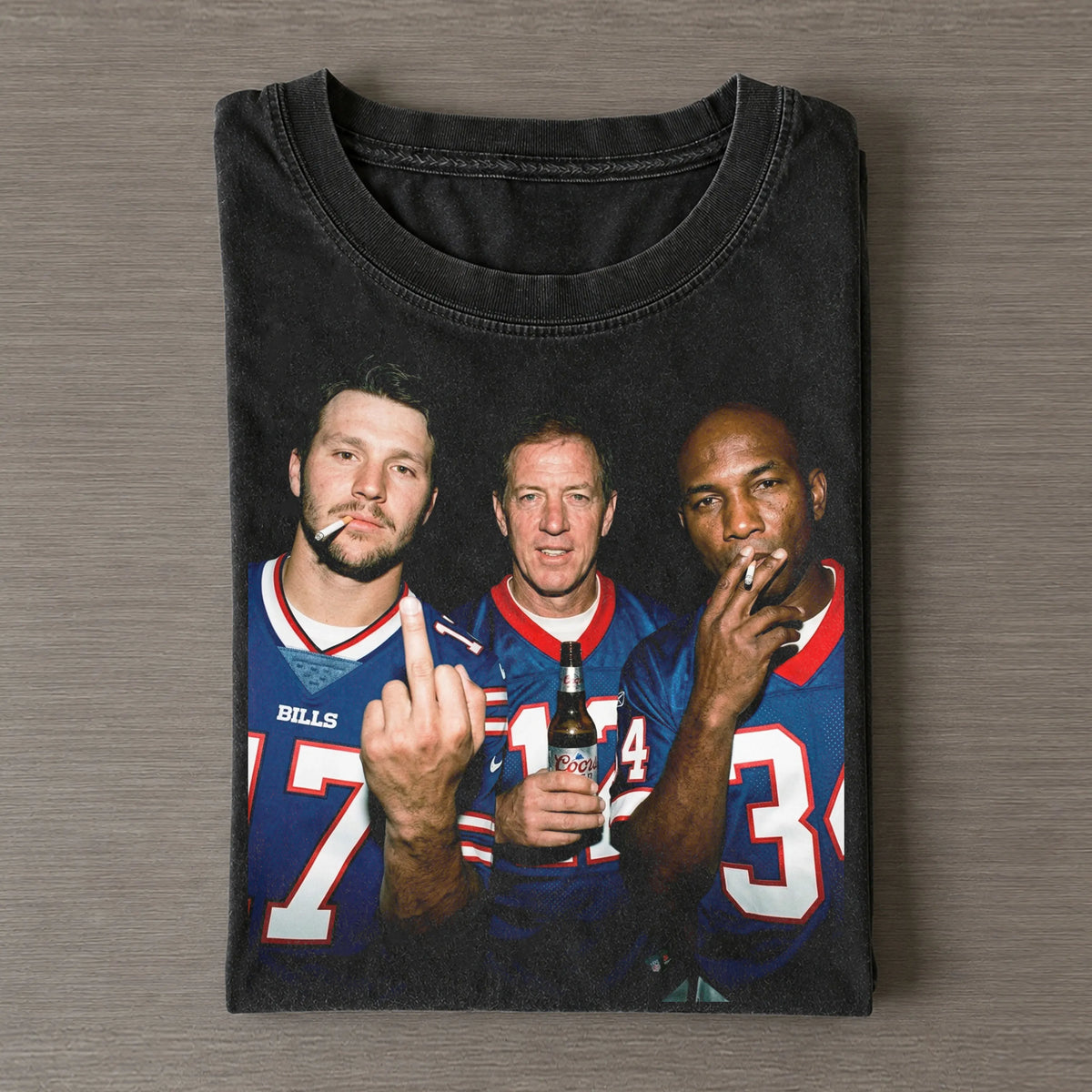 JA & JK & TT Bills Football T-shirt