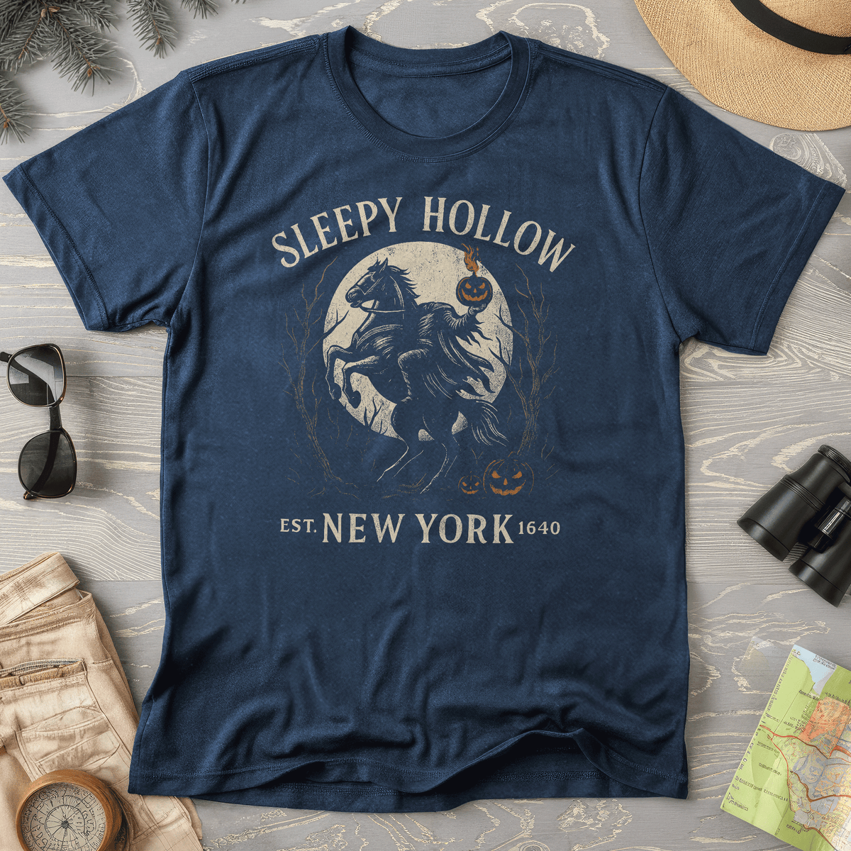 Sleepy Hollow New York Dark T-Shirt
