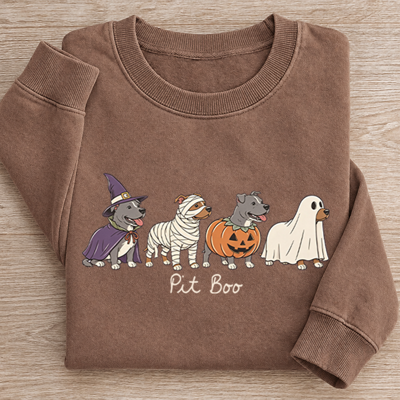 Halloween Pitbull Sweatshirt