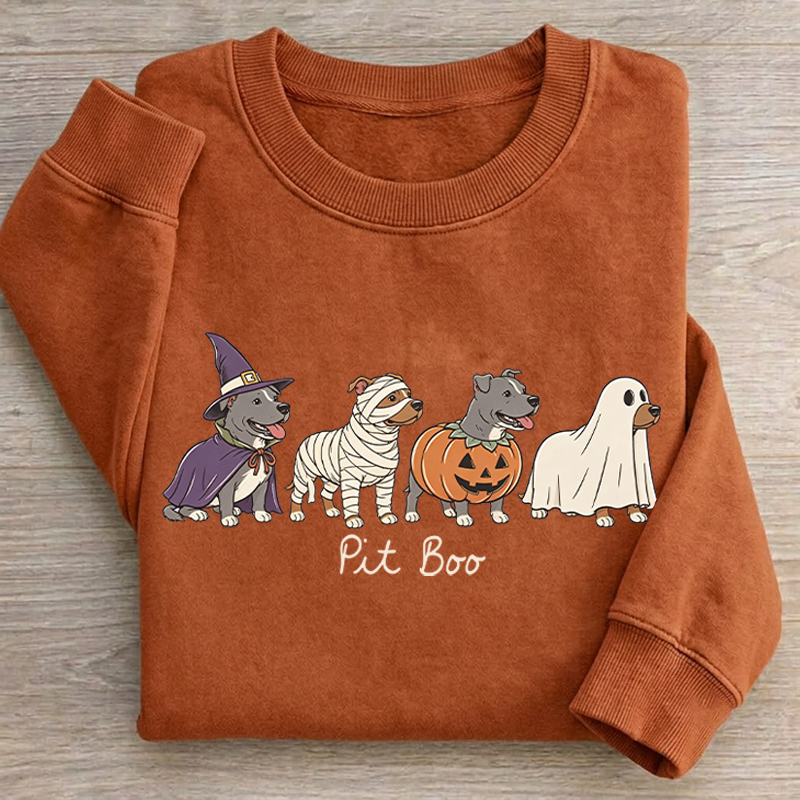 Halloween Pitbull Sweatshirt