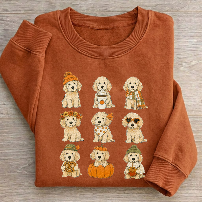 Goldendoodle Fall Sweatshirt