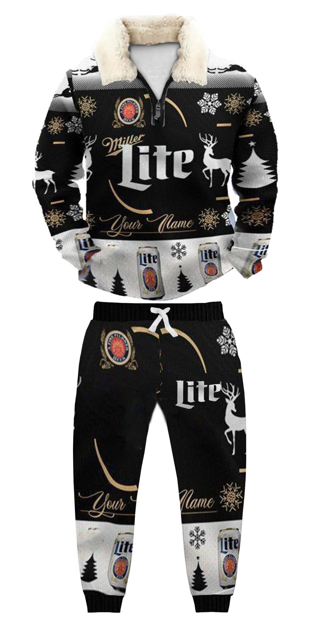 Ugly Quarter Zip Sweatshirt & Sweatpant Set af1f 65f9