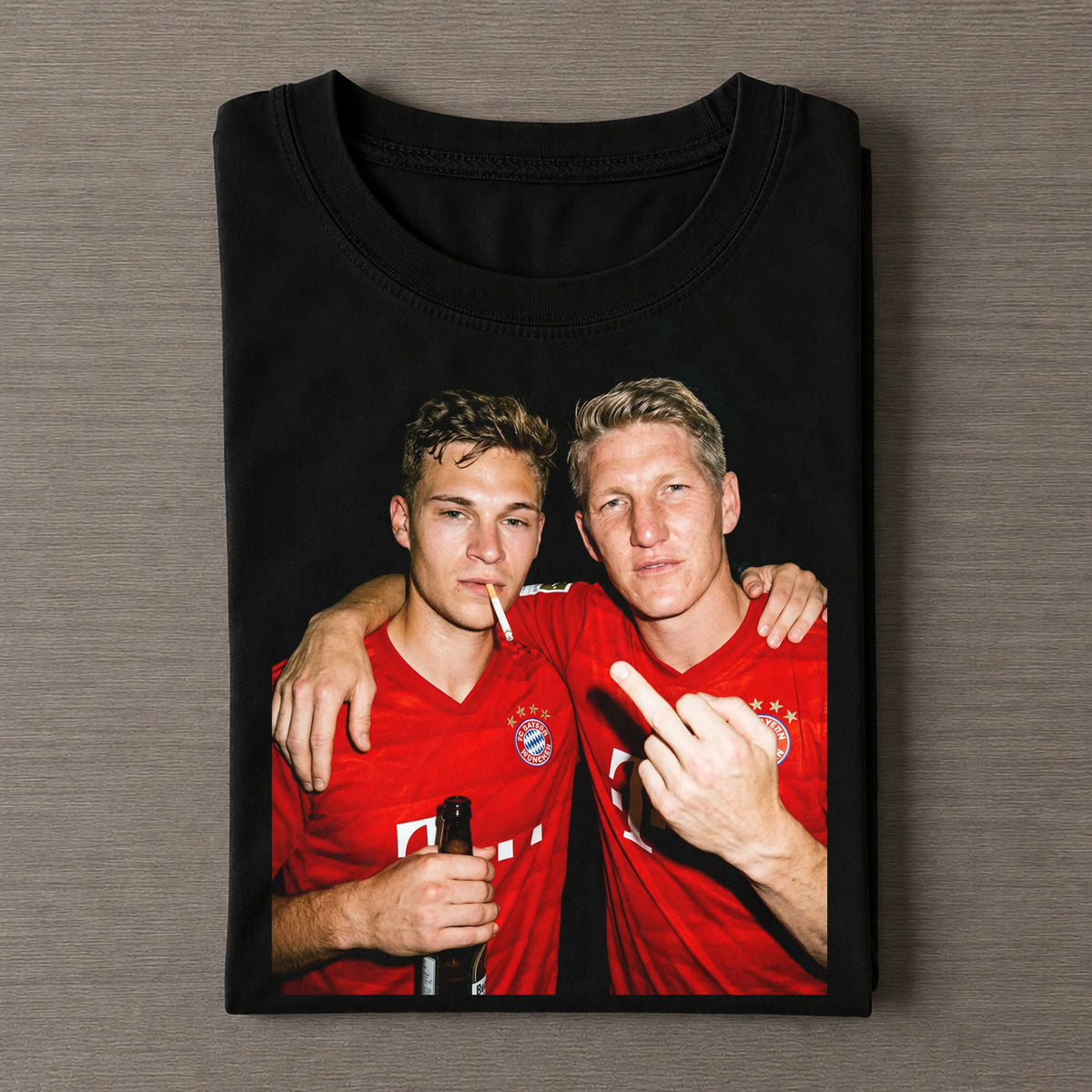 JK & Schweinsteiger Bayern Soccer T-shirt
