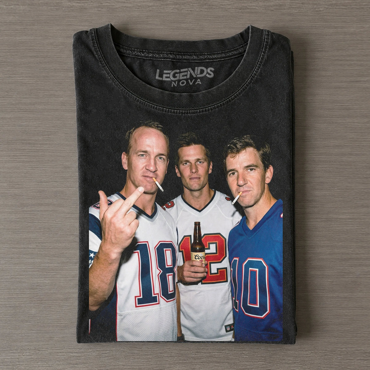Eli & PM & TB Football T-shirt