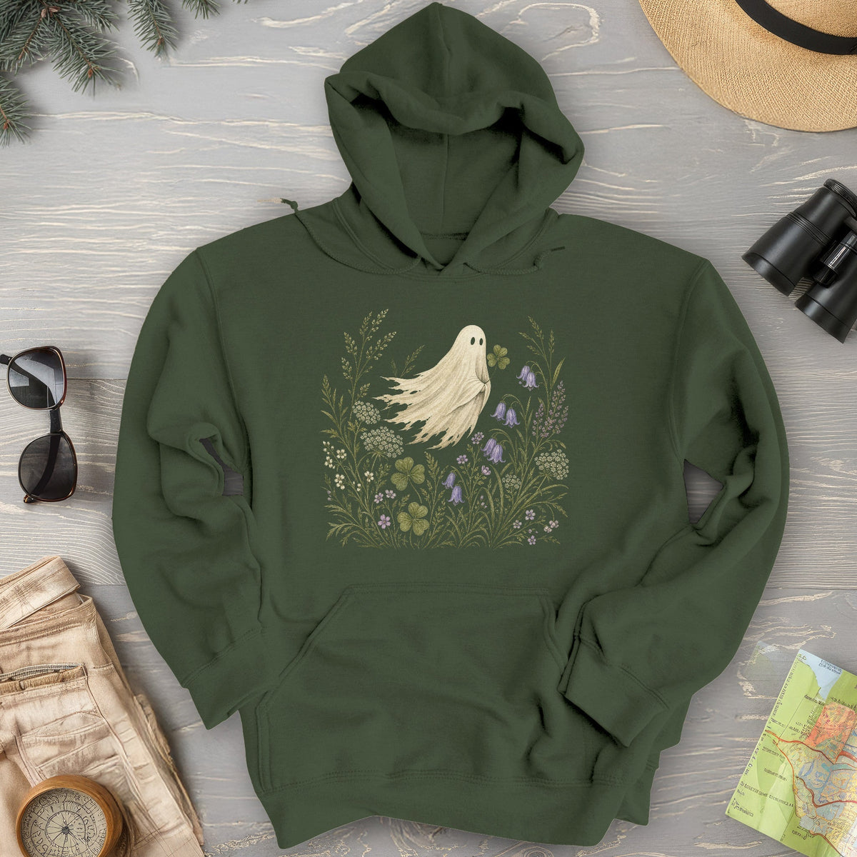 Shamrock Ghost Hoodie