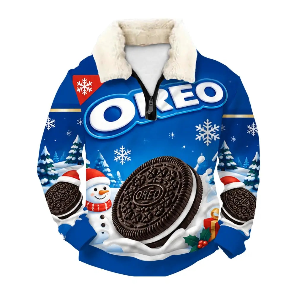 Cookie Frost Ugly Quarter Zip Sweatshirt & Sweatpant Set