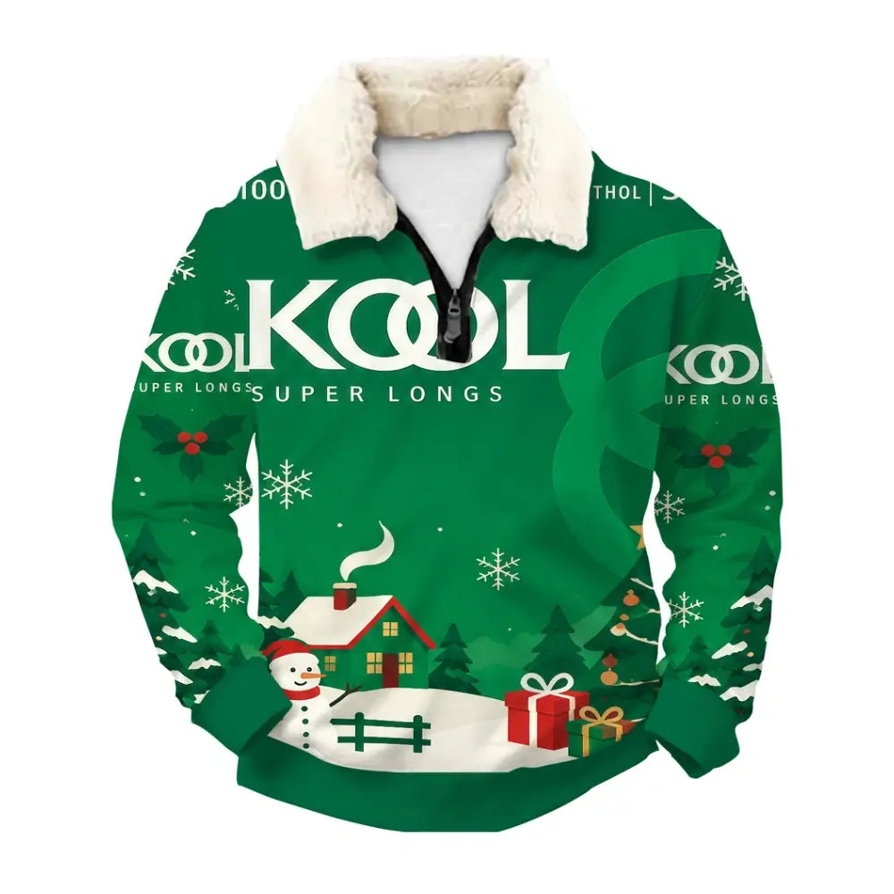 Coolmint Ugly Quarter Zip Sweatshirt & Sweatpant Set