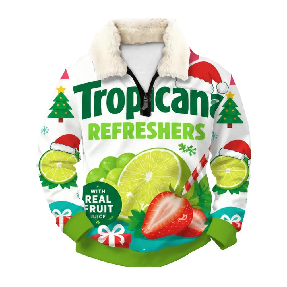 Crazy Crowd Moments Ugly Quarter Zip Sweatshirt & Sweatpant Set