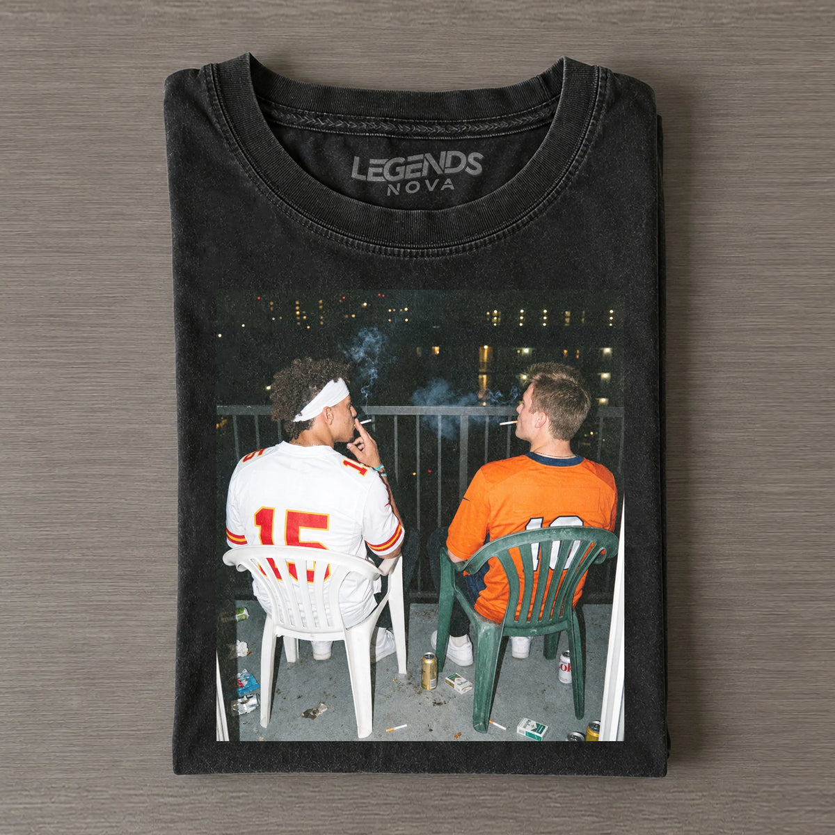 PM15 Chiefs & BN10 Broncos Football Tee