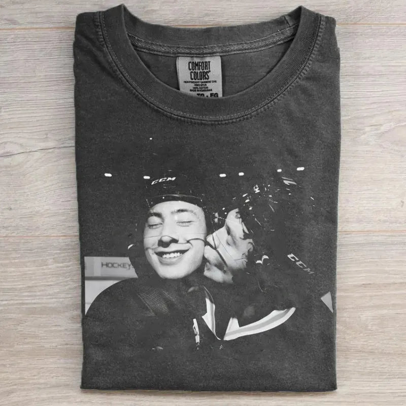 Comfort Colors Funny Williams & Storrie Hockey T-shirt