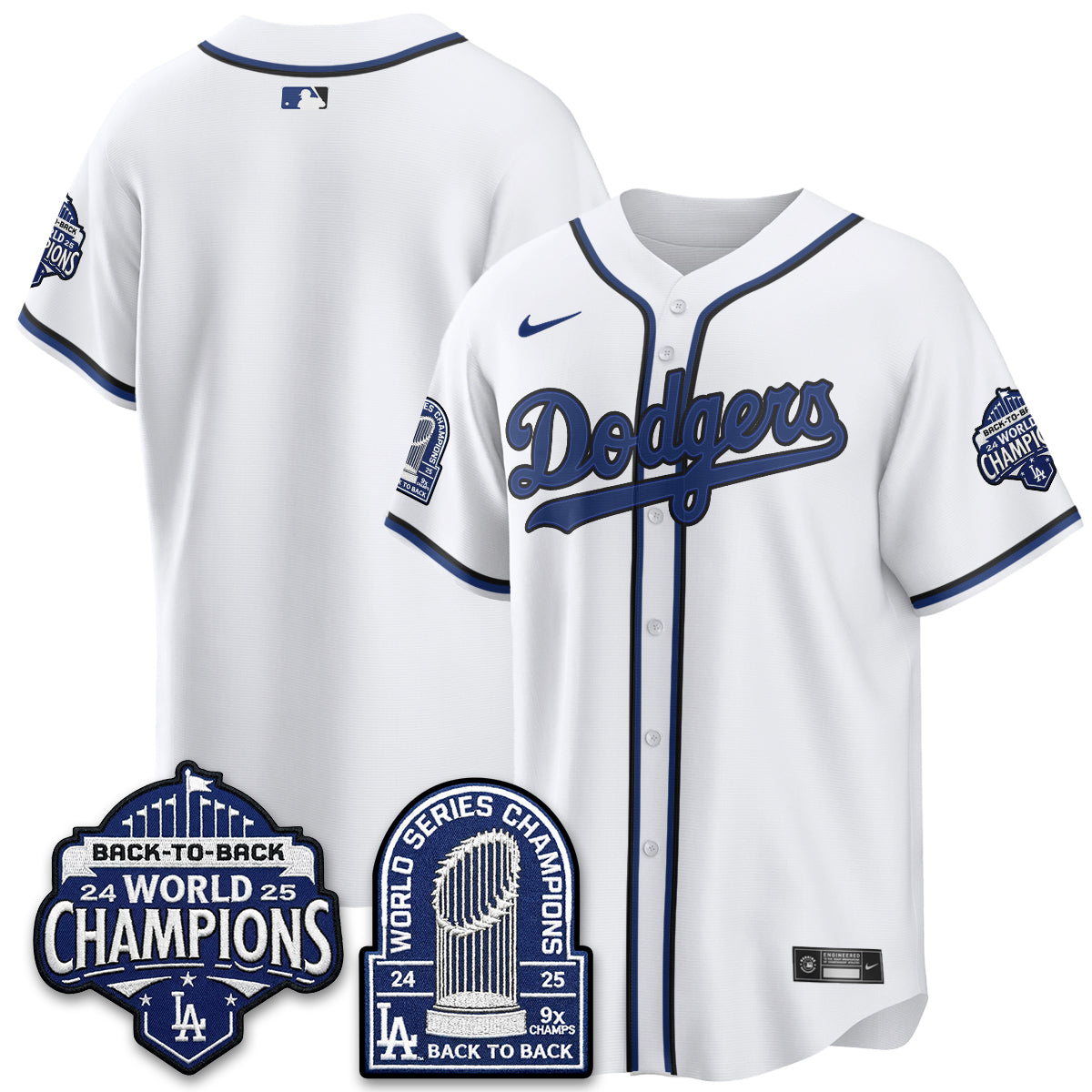 LAD 2026 Baseball Jersey – B2B Champions Style – All Stitched