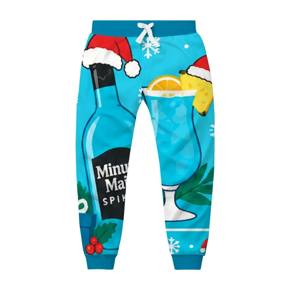 Drunken Holiday Vibes Ugly Quarter Zip Sweatshirt & Sweatpant Set