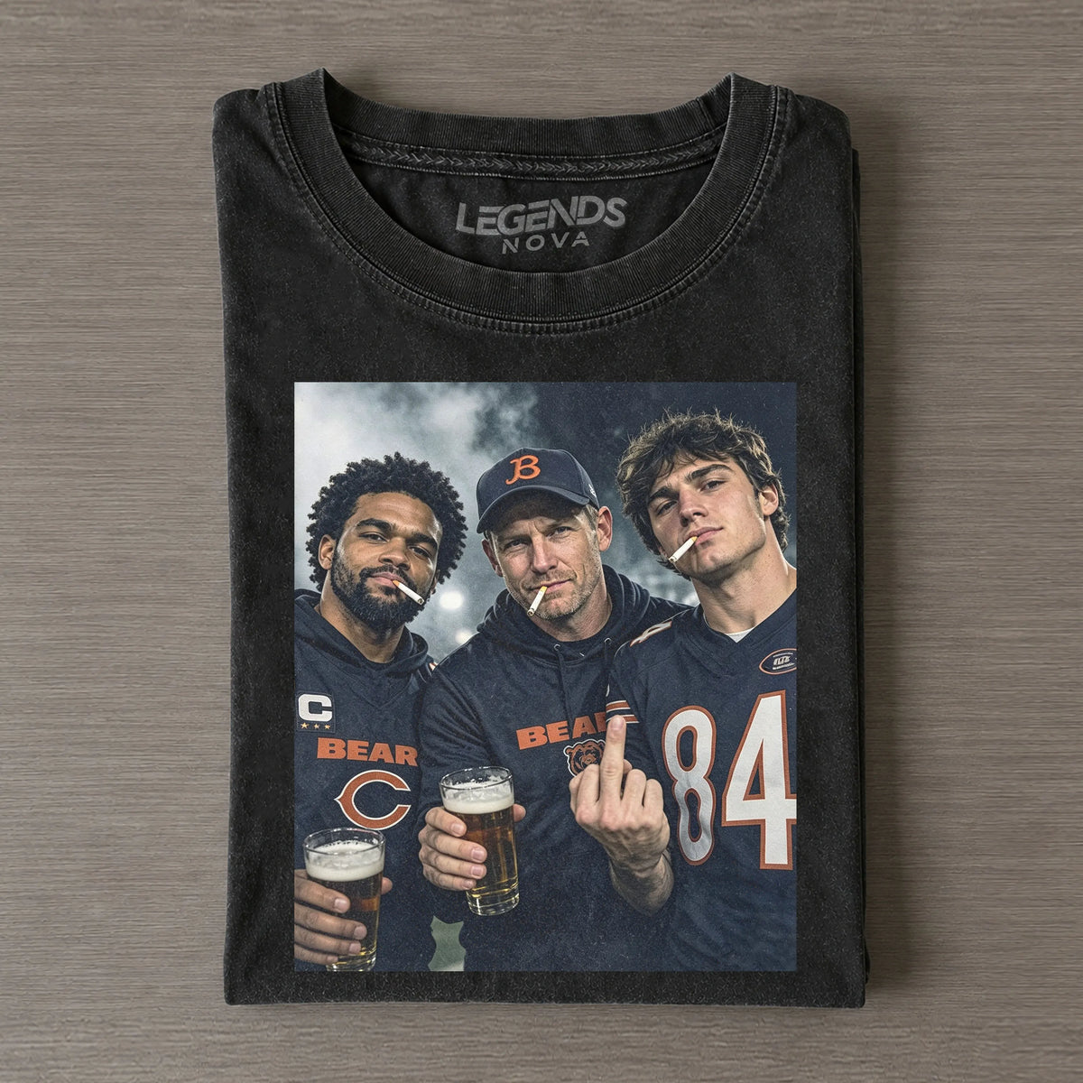 CL & CW & BJ Football Shirt