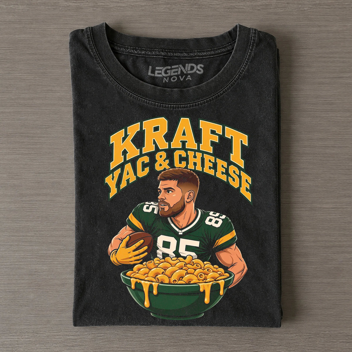 TK85 and Cheese Packers Football Tee