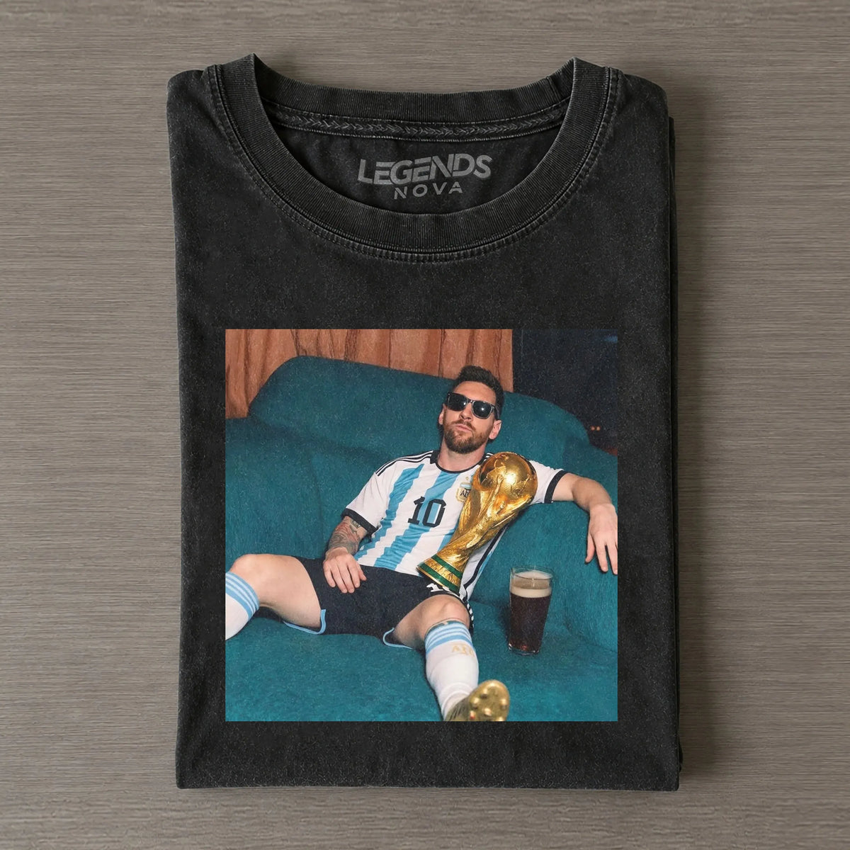 Lounging LM Argentina Funny Vintage Tee