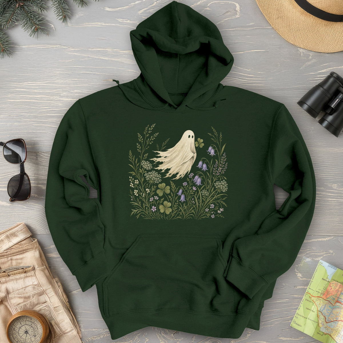 Shamrock Ghost Hoodie