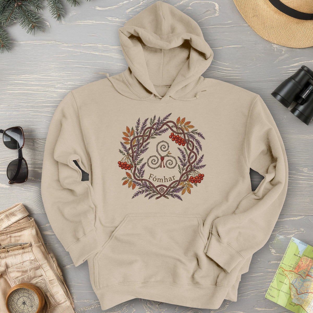Fómhar Triskele Hoodie