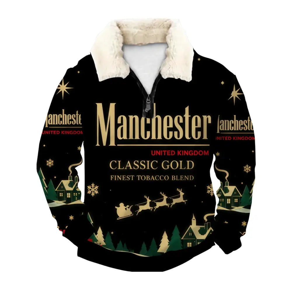 Golden Smoke Ugly Quarter Zip Sweatshirt & Sweatpant Set