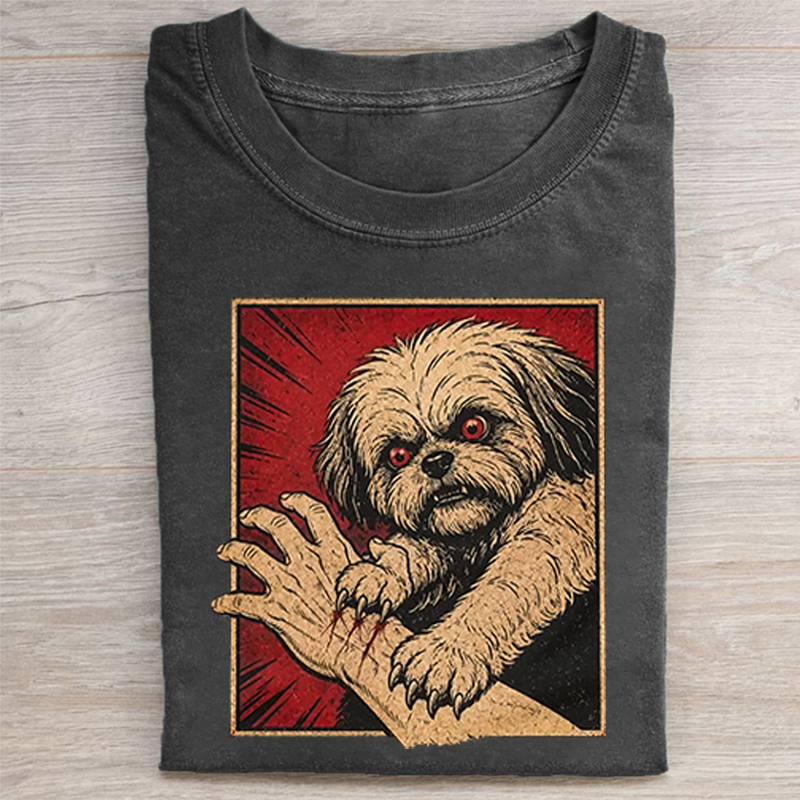 Shih Tzu Halloween T-shirt