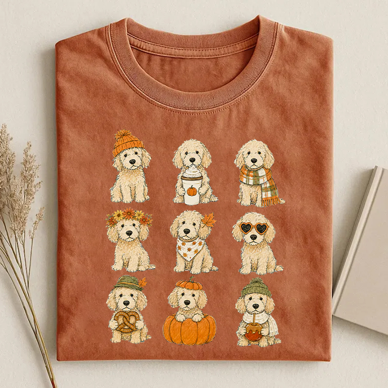 Goldendoodle Fall T-shirt