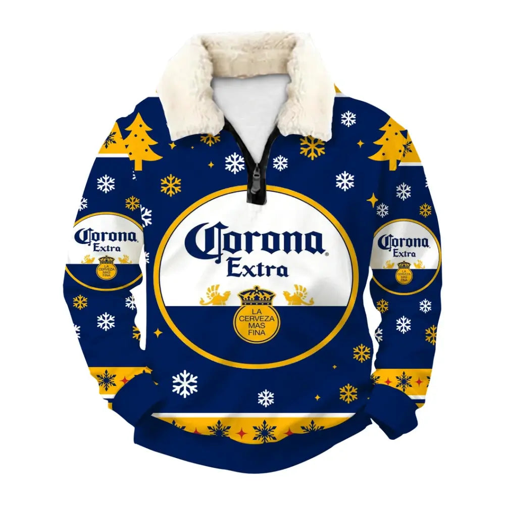 Midnight Brew Ugly Quarter Zip Sweatshirt & Sweatpant Set