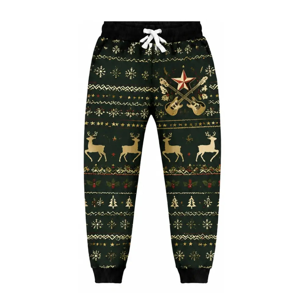 Music & Vibes Ugly Quarter Zip Sweatshirt & Sweatpant Set