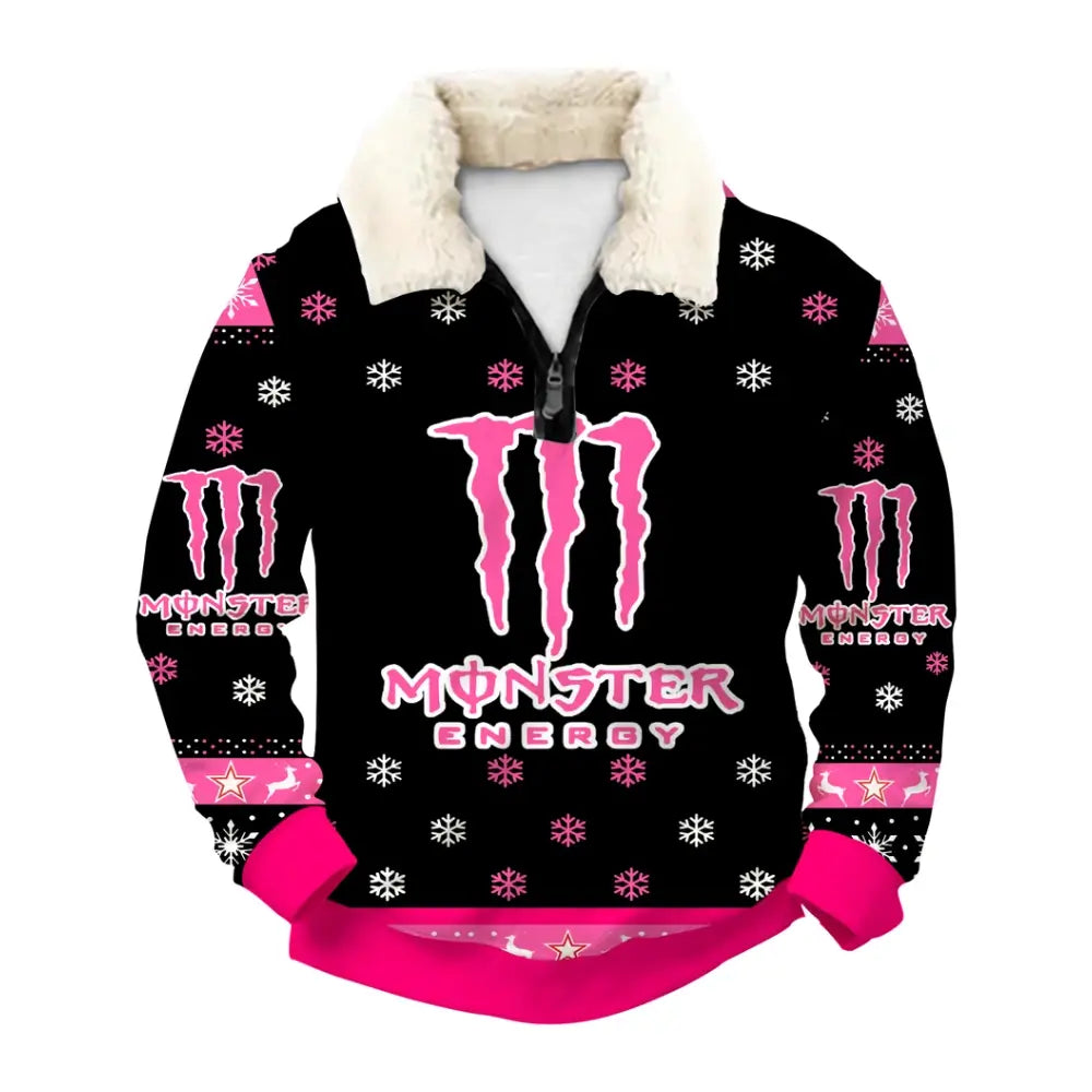 Neon Energy Ugly Quarter Zip Sweatshirt & Sweatpant Set