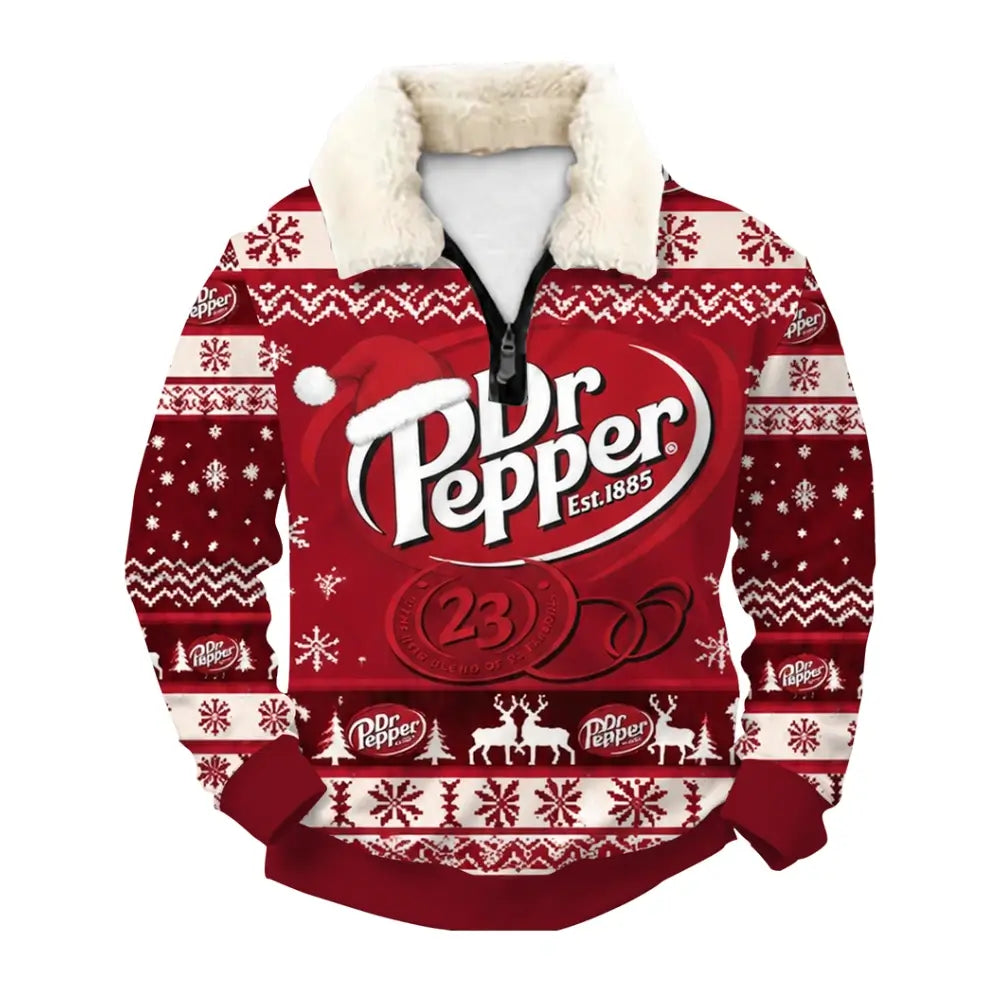 Pepper Ugly Quarter Zip Sweatshirt & Sweatpant Set
