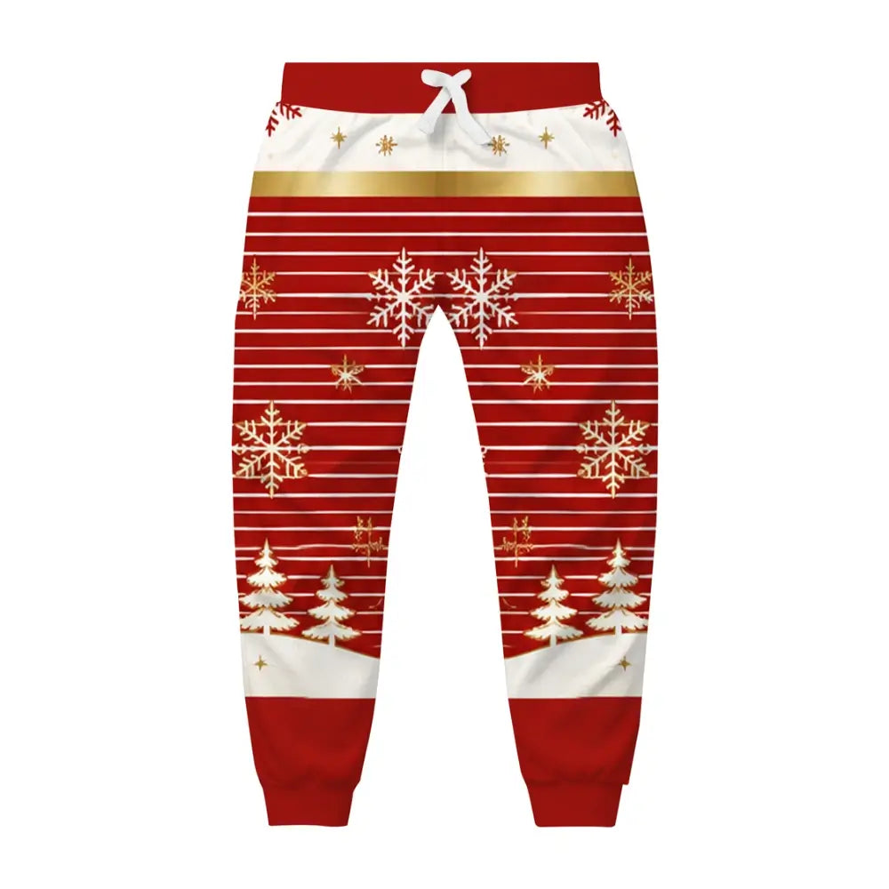 Red Brew Ugly Quarter Zip Sweatshirt & Sweatpant Set