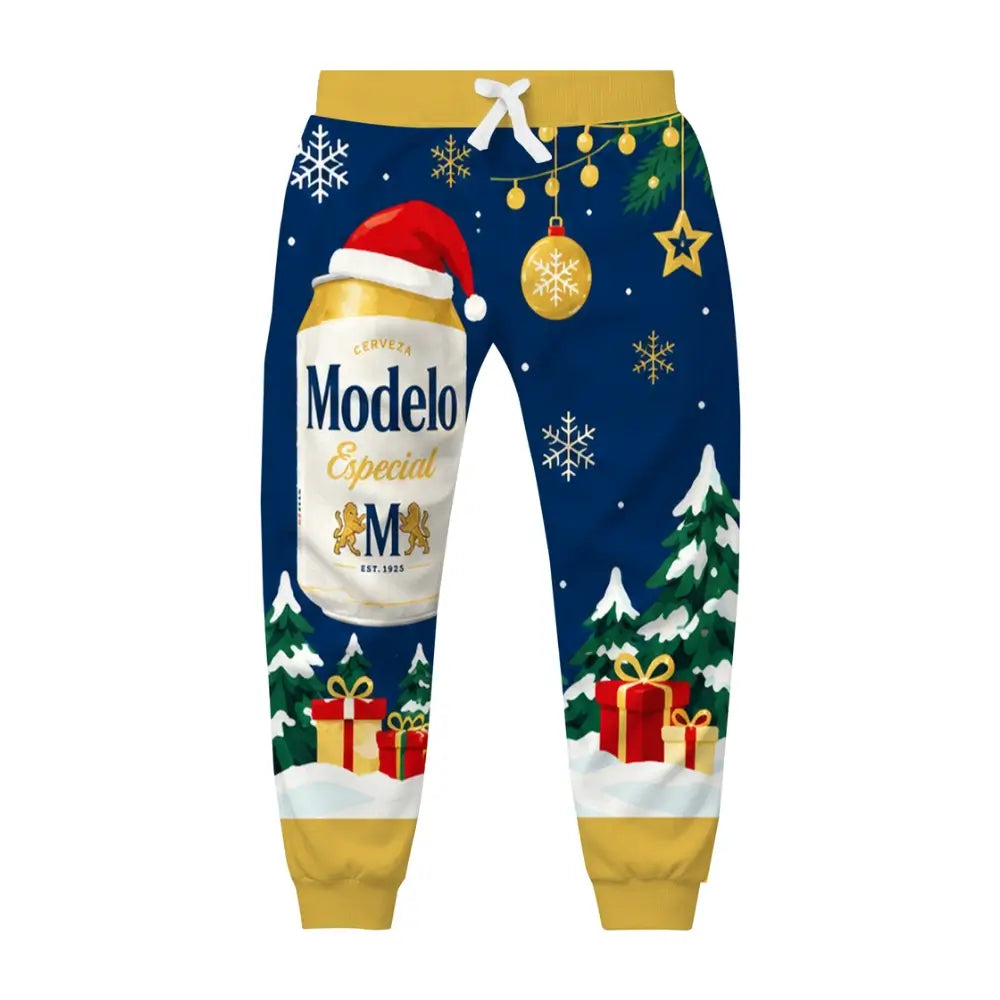 Winter Lager Ugly Quarter Zip Sweatshirt & Sweatpant Set