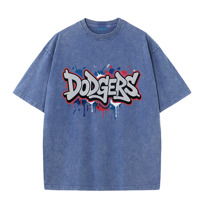 Los Angeles Graffiti Style Lettering Graphic T-Shirt
