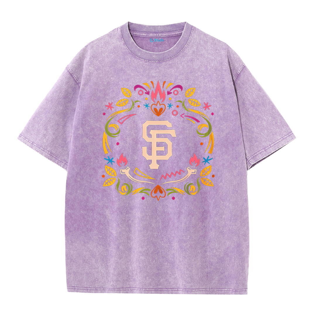 San Francisco Symbolic Art Graphic T-Shirt