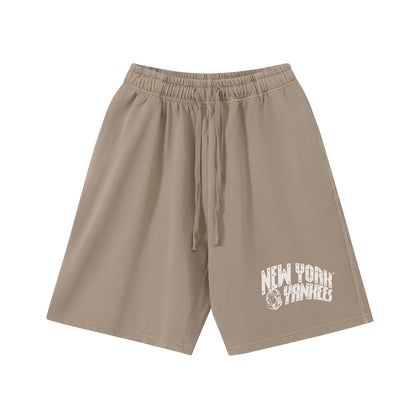 New York Vintage Baseball Graphic Shorts