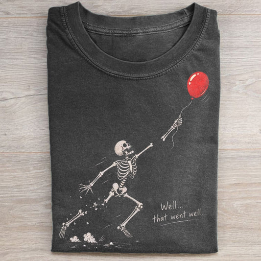 Skeleton Lost Balloon T-shirt