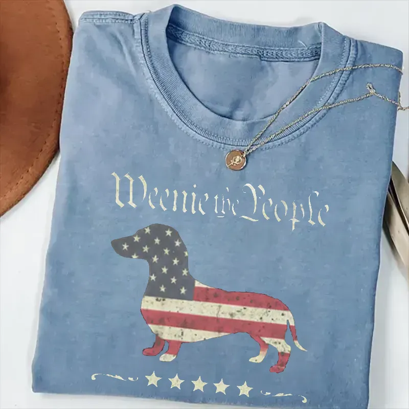 Merica Dog Dachshund T-shirt