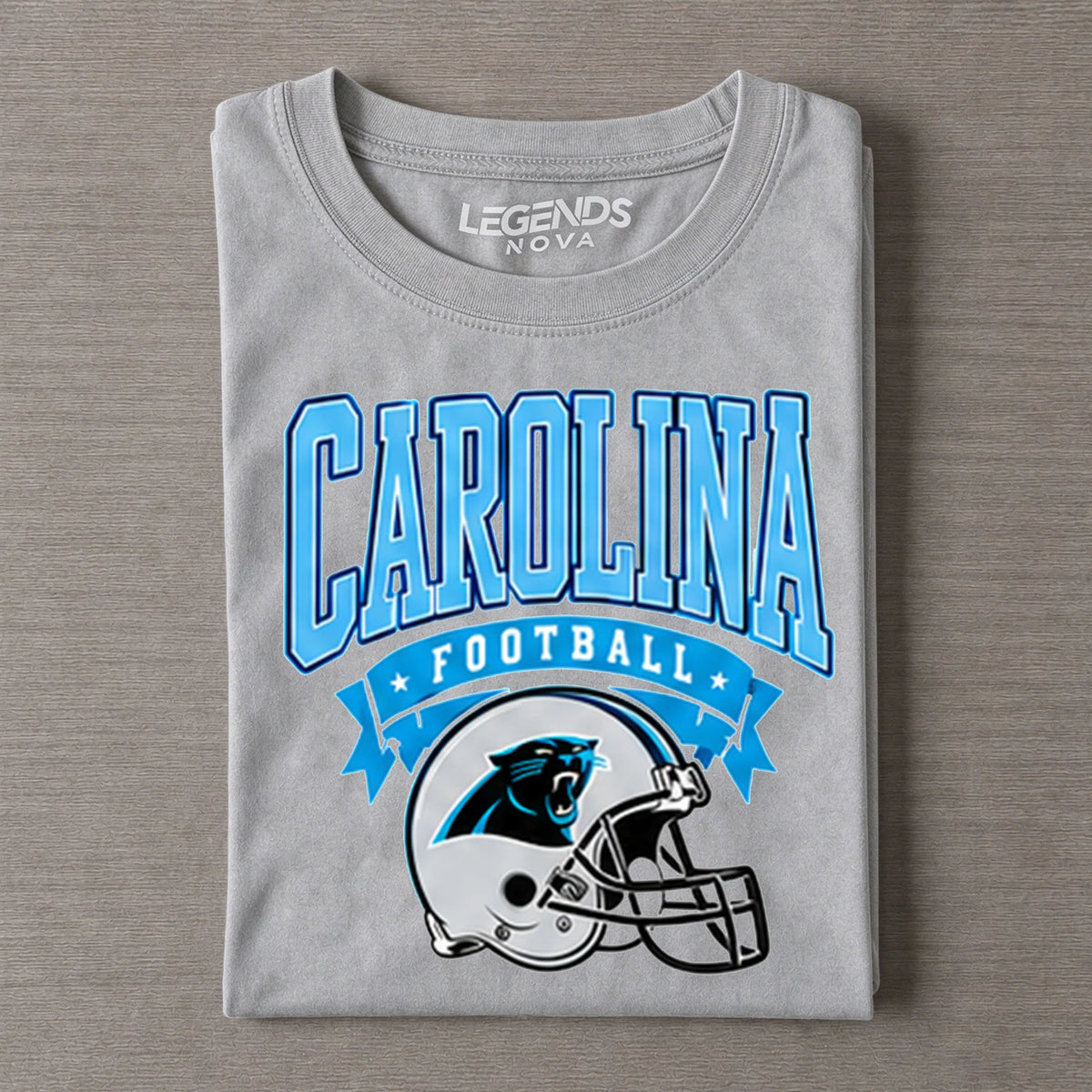 Carolina Retro Football Helmet Vintage Graphic T-Shirt