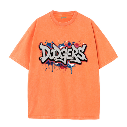 Los Angeles Graffiti Style Lettering Graphic T-Shirt