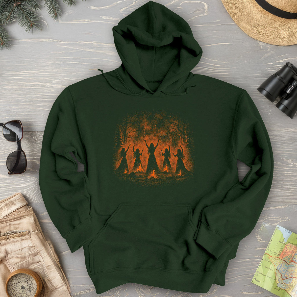 Druid Fires Hoodie