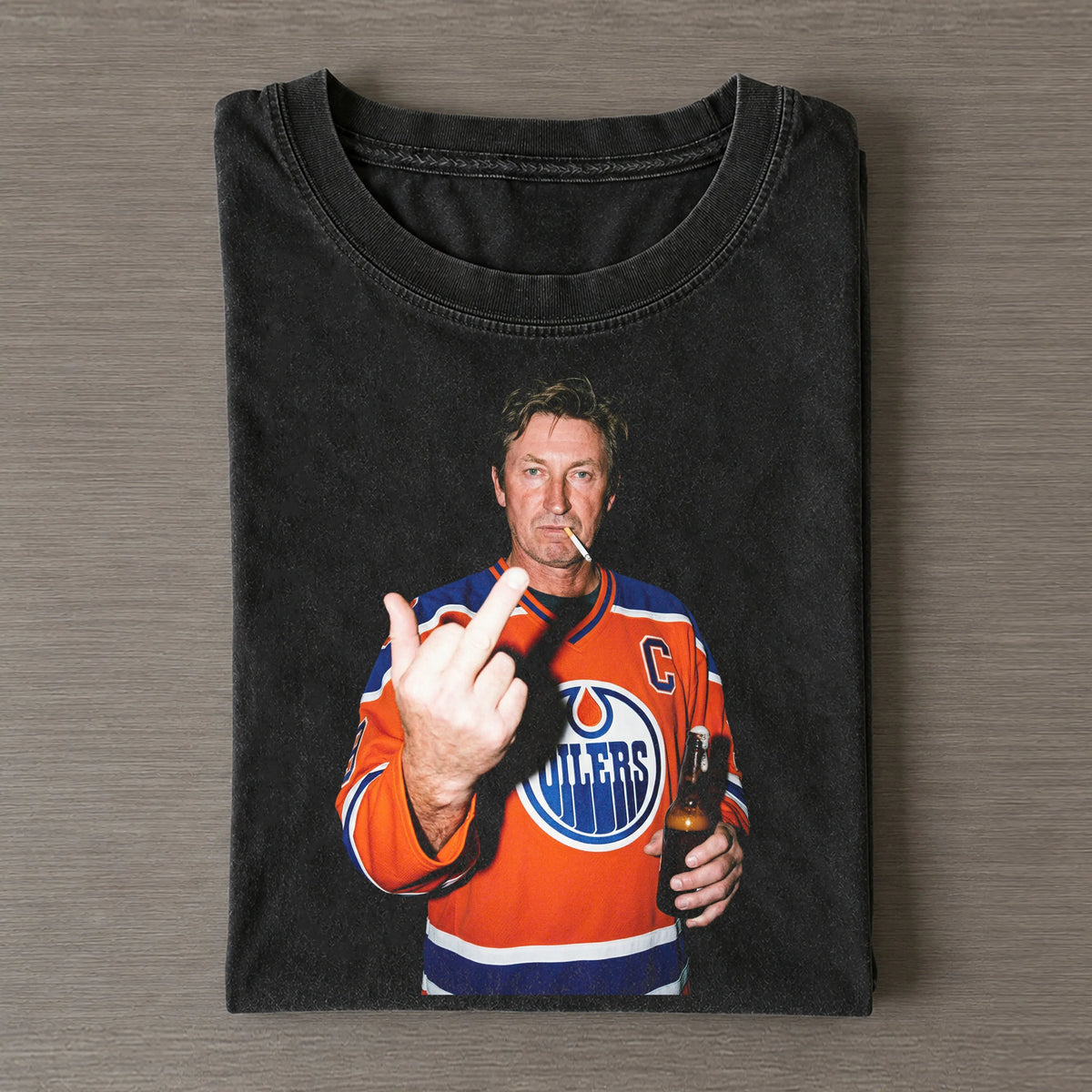 The Great One Flip The Bird Retro Tee