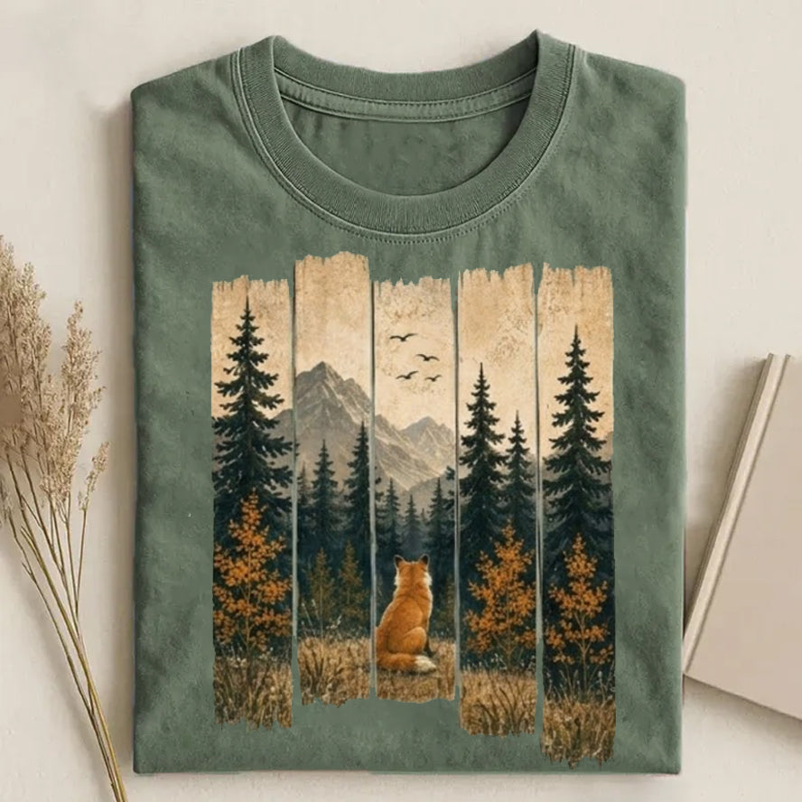 Fox Mountain Autumn Shirt