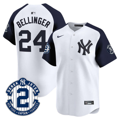 NYY 2026 Baseball Jersey – Legacy Patch Edition – All Stitched