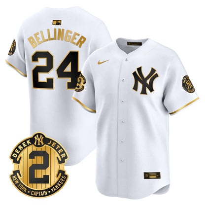 NYY 2026 Baseball Jersey – Legacy Patch Edition – All Stitched