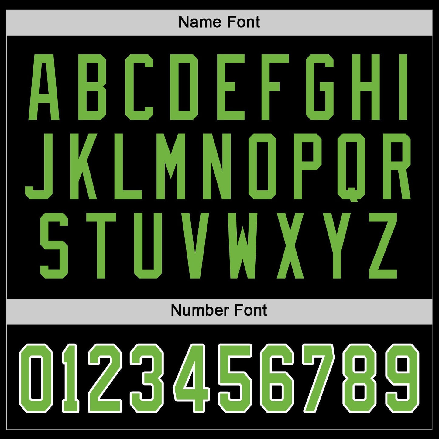 Black Neon Green-White Custom Hockey Jersey