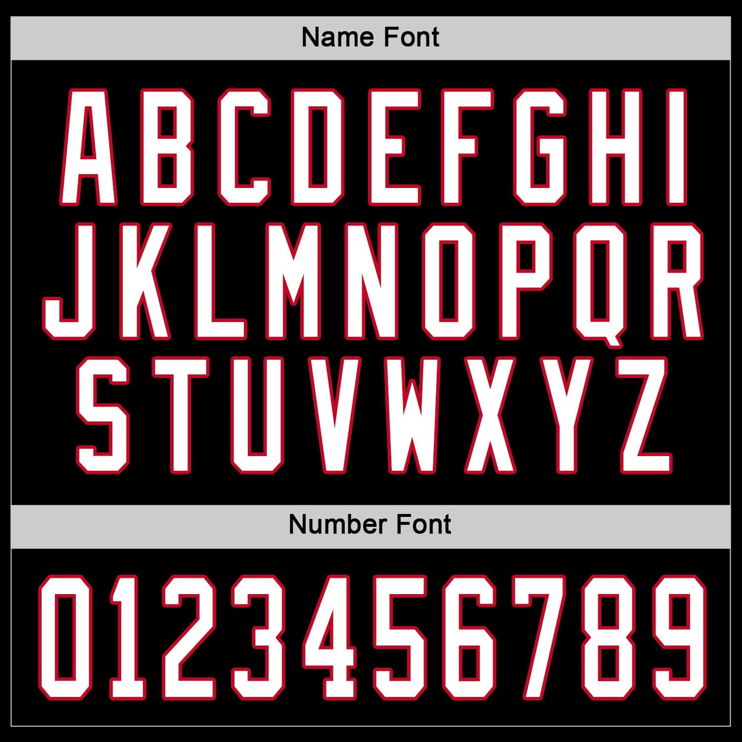 Black White-Red Custom Hockey Jersey