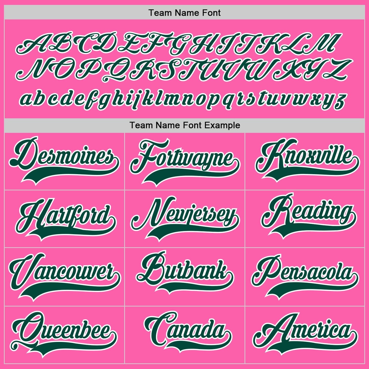 Pink Green-White Custom Hockey Jersey