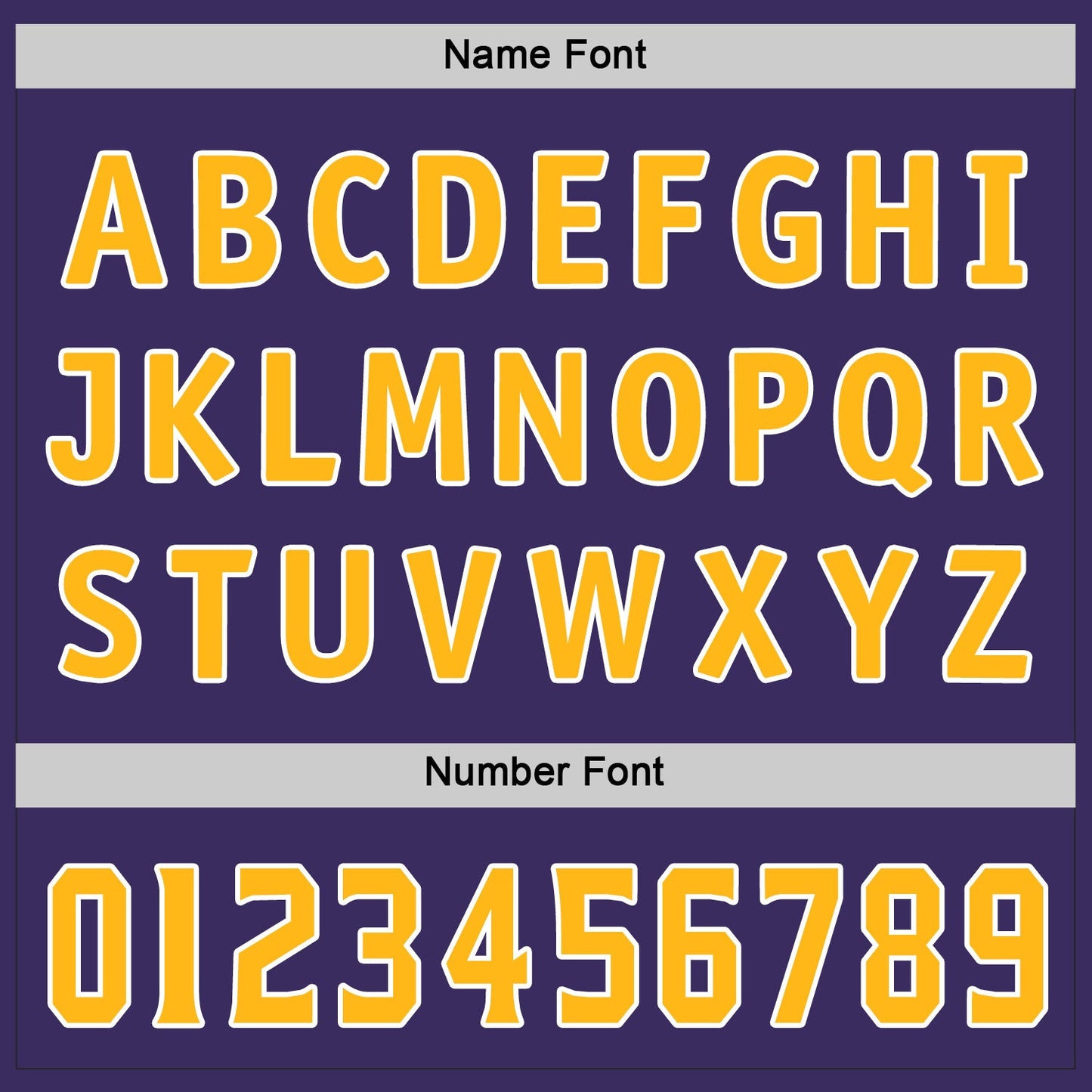 Purple Gold-White Custom Hockey Jersey