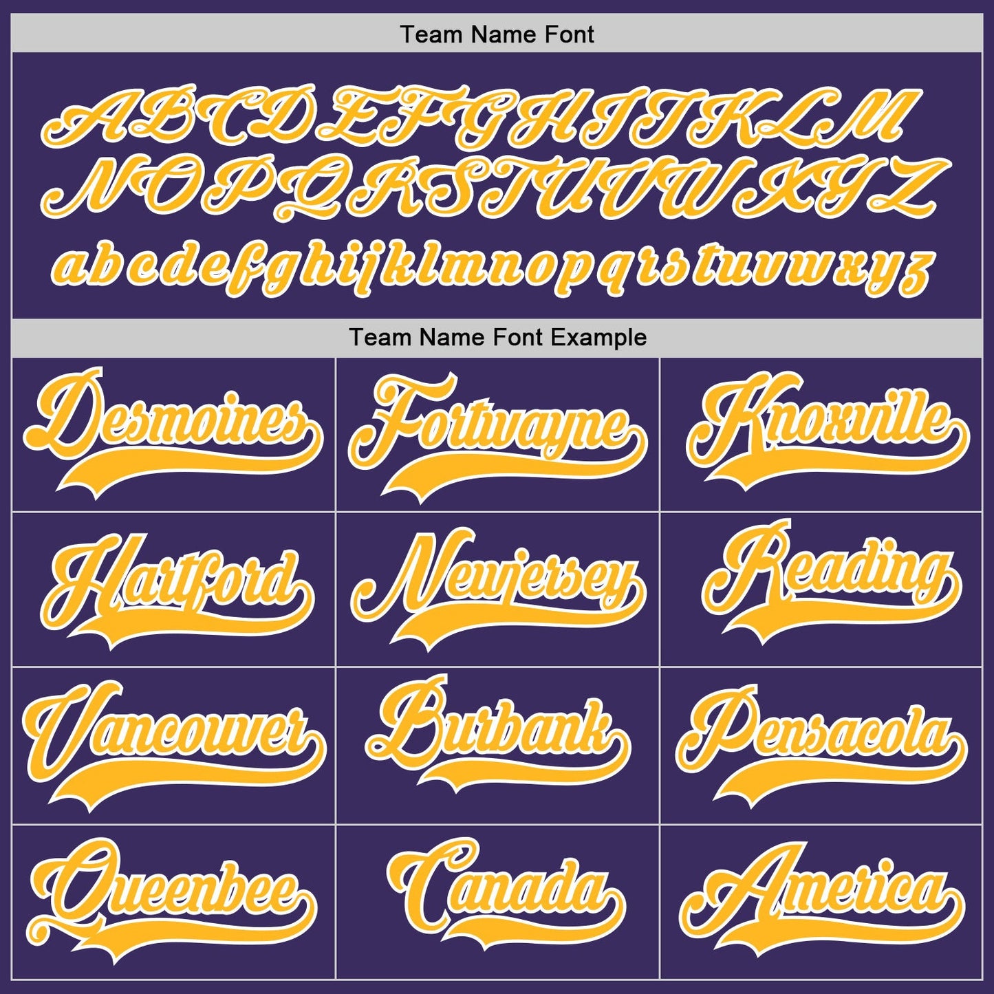 Purple Gold-White Custom Hockey Jersey