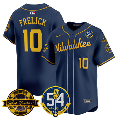 MIL 2026 Baseball Jersey – 54 Seasons Tribute Edition – All Stitched