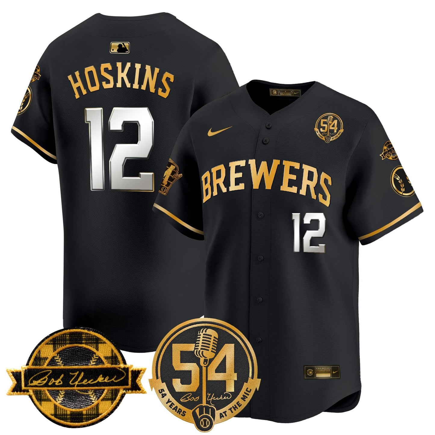 MIL 2026 Baseball Jersey – 54 Seasons Tribute Edition – All Stitched